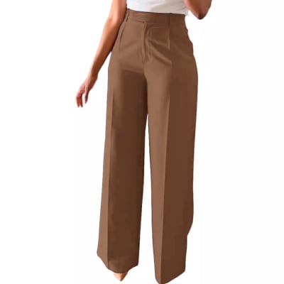 Pantalon Carla Marron1