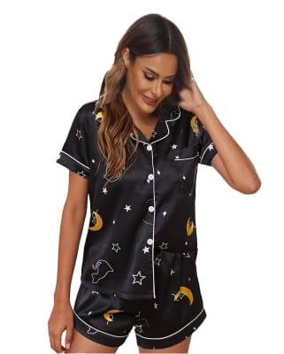 Pijama Seda 2Pcs Lunas1