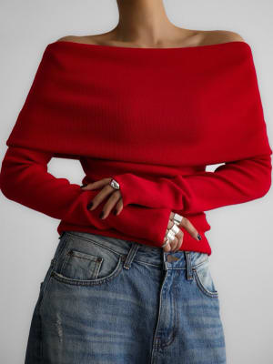 Sweater Arlente Rojo Mujer1