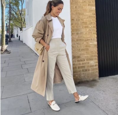 Pantalon Verona Tiro Alto Beige Arena2