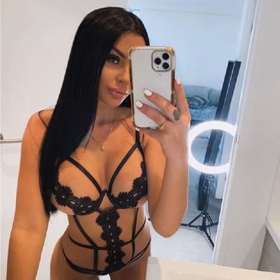 Conjunto Lenceria Bodi  Erotica  Fetiche Negro1