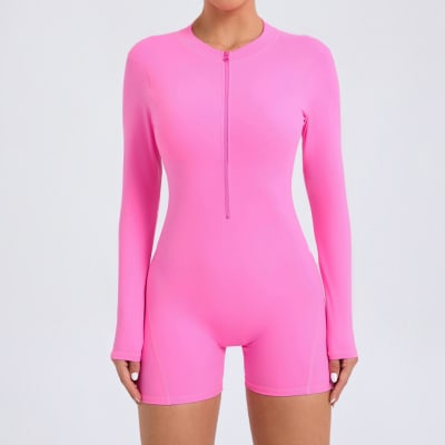 Enterito Atenea Moldeador Fucsia Chicle Con Espalda Abierta2