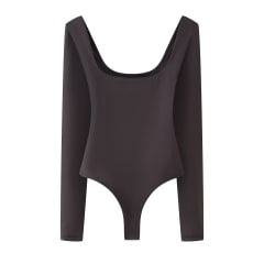 Body Adele Cuello Cuadrado Gris