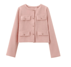 Blazer Fiorella Estructura Rosa