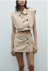 Conjunto Beige Mujer Lina