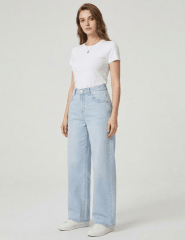 Jeans Boyfriend Mujer Regina Azul