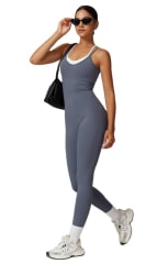 Enterito Verona Tiros Cruzados Gris