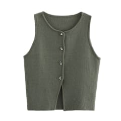 Chaleco Charlotte Verde Oliva
