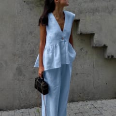Conjunto Celeste Mujer Alina