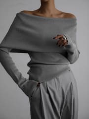 Sweater Arlente Gris Mujer