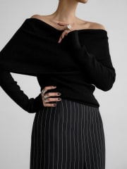 Sweater Arlente Negro Mujer