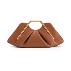 Bolso de Mano Mujer Elegante Camel Aitana