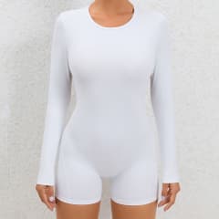 Enterito Laurent Moldeador Blanco Con Espalda Abierta