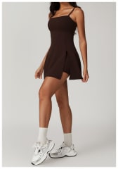 Vestido Deportivo Aurora Marron