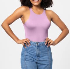 Body Unicolor Liso Purpura