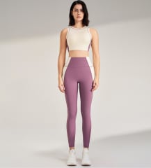Conjunto Halter Leggins y Peto Sujetador Purpura