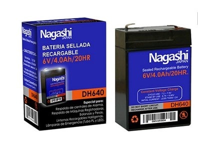 BATERIA RECARGABLE 6V 4A1