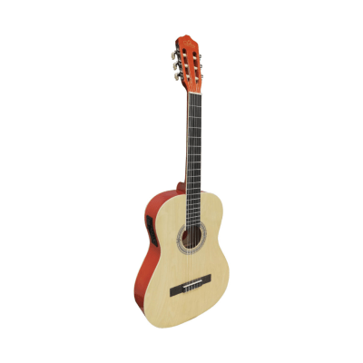 Guitarra Electroacústica Sevillana 39 Natural con Funda1