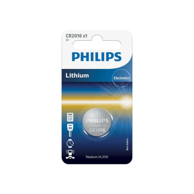 PILA CR2016 LITIO PHILIPS1