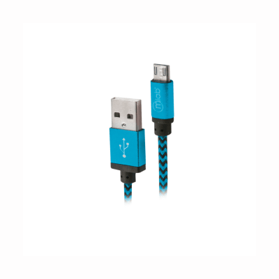 CABLE MICROUSB BLINDADO AZUL1