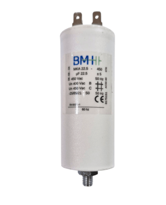 CONDENSADOR BMI 22,5 MICROFARADIOS C/TERMINALES1