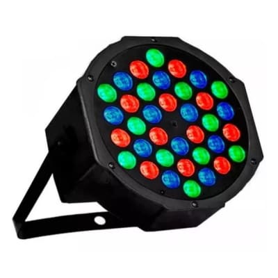 FOCO MINI FLAT PAR 36 LEDS1