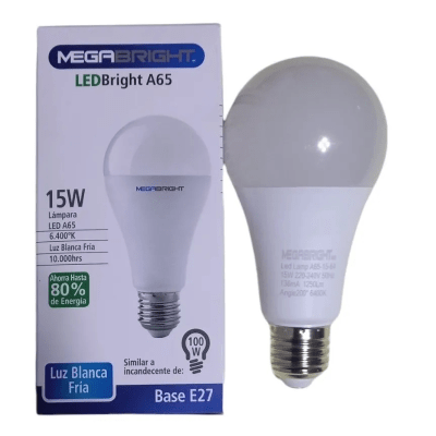 AMPOLLETA LED 15W MEGABRIGHT1