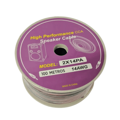 Cable Paralelo Parlante 2x14 AWG Rojo-Negro VALOR POR METRO1