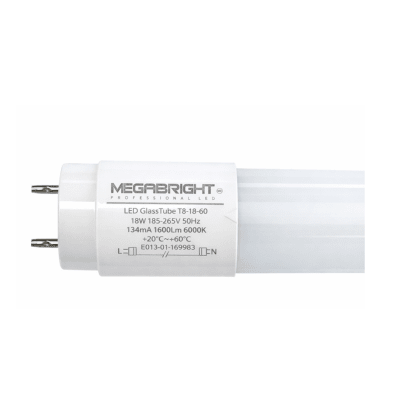 Tubo Led T8 Vidrio 18w 120cm 1400 lm1