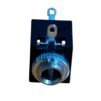 Adaptador Jack 3.5 mono para chasis NEGRO1