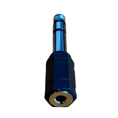 Adaptador Audio Plug Jack 6.3 Macho A 3.5 Hembra Estéreo1