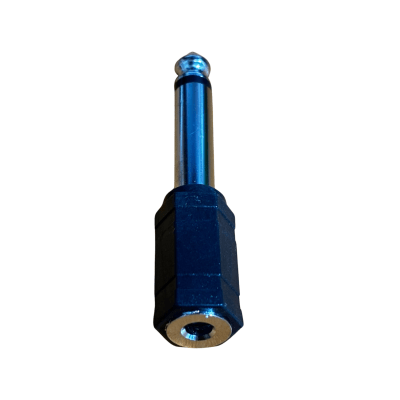 ADAPTADOR JACK MONO 3.5MM A PLUG MONO 1/4, AD-1611