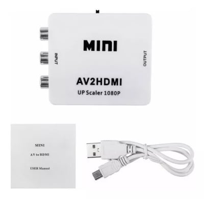 ADAPTADOR CONVERSOR DE RCA A HDMI1