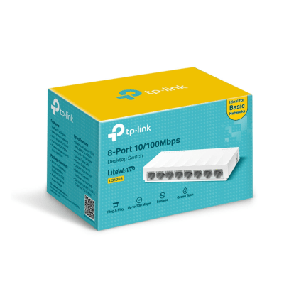 SWITCH 8 PUERTOS 10/100Mbps LS1008 TP LINK1