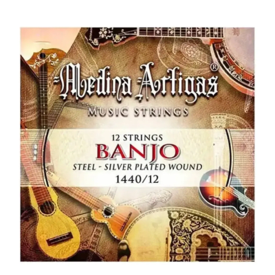 Set de cuerdas de Banjo 12 cuerdas modelo 1440/12D1