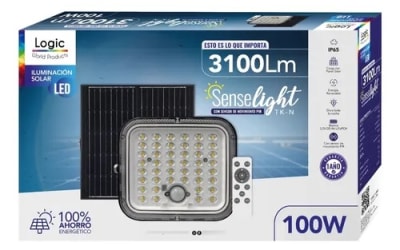 PROYECTOR LED SOLAR 100 WATTS LOGIC 3100 LUMENES1