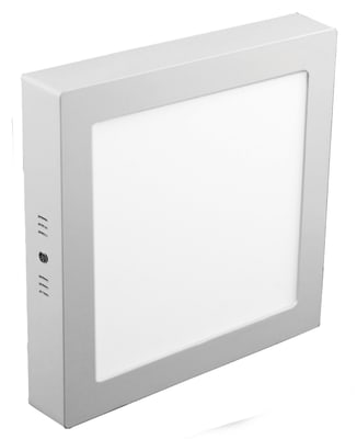 Panel Led Cuadrado Sobrepuesto 18w/6000k Megabright1