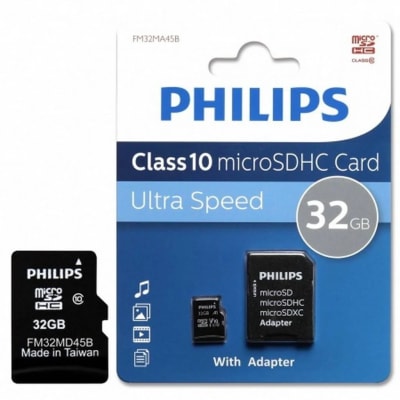 TARJETA MICRO SD 32 GB PHILIPS1