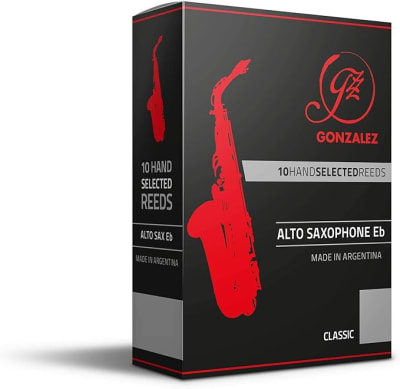 Caña clásica Gonzalez  para saxofón alto,  fuerza 3 (UNIDAD)1