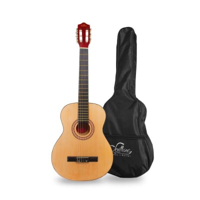 GUITARRA SEVILLANA CLASICA 34 PULGADAS CON FUNDA1
