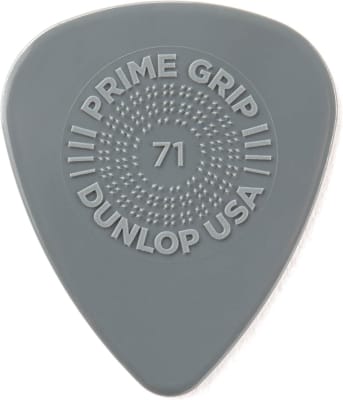 uñeta Dunlop Delrin 500 Prime Grip.71 mm Púas de guitarra1