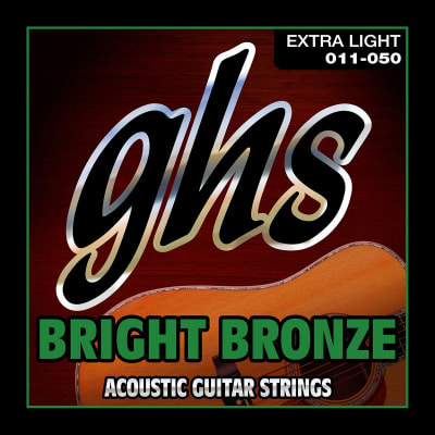 SET CUERDAS GHS ACUSTICA 011-050 BRIGHT BRONZE BB20X1