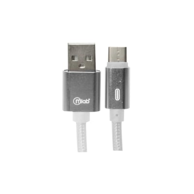 CABLE USB-A A USB-C 3.1 BLANCO MICROLAB1