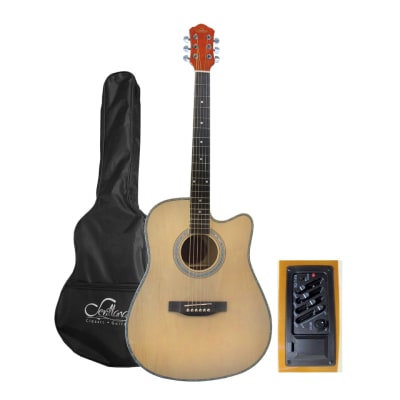 GUITARRA ELECTRO ACUSTICA 41 PULGADAS SEVILLANA METAL1