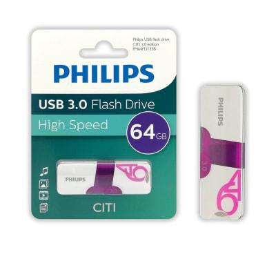 PENDRIVER 64 GB PHILIPS USB 3.0 CITI1