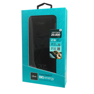Batería  portátil, Powerbank BIG energy 20.000 mAh1
