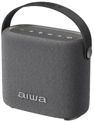 Parlante Portatil Bluetooth 7 Watts Radio Fm Aiwa  Gris1