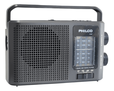 RADIO RECARGABLE MULTIBANDA FM / AM / SW PHILCO ICX671