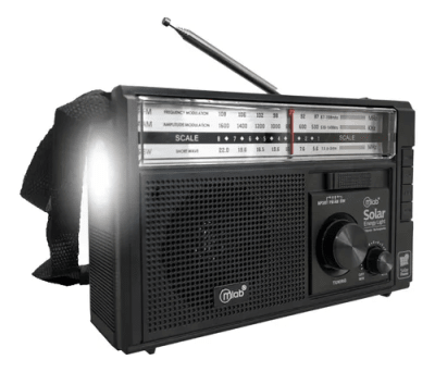 RADIO RETRO SOLAR  MICROLAB ENERGY-LIGHT1