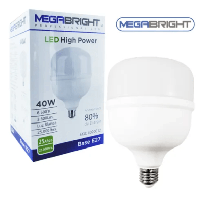 AMPOLLETA LED 40 WATTS1